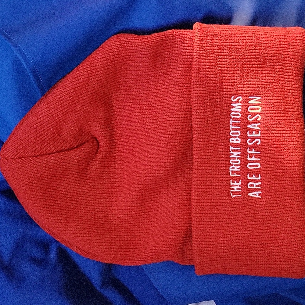 The Front Bottoms TFB Red Beanie